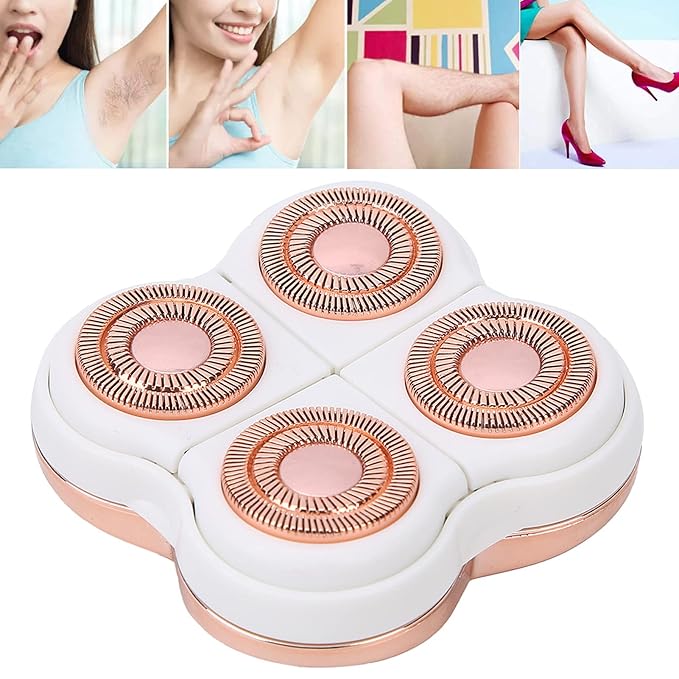 Women Hair Remover Replacement Heads Lady Electric Shavers Replacement Heads for 4 Head Hair Remover, Hair Removal Blades Head