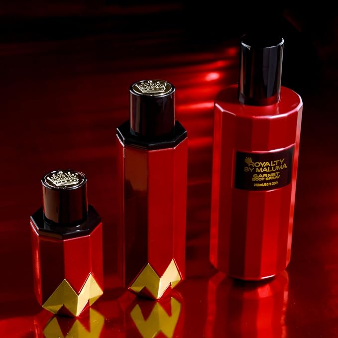 Garnet Body Spray for Men, 8 oz - Bold and Vibrant Perfume for Men - Fougere Woody Fragrance - Top Notes of Lavender and Baies Rose - Ideal Gift for Men