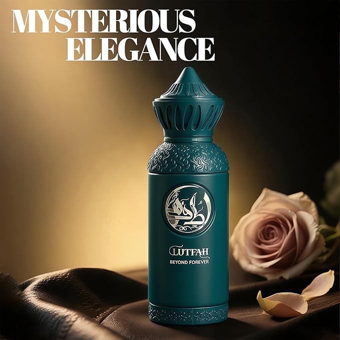 Lutfah Beyond Forever Luxury Cologne for Men - Raspberry,Rose,Leather-80ml Eau de Parfum - Long Lasting - Versatile Signature - Elite Gift