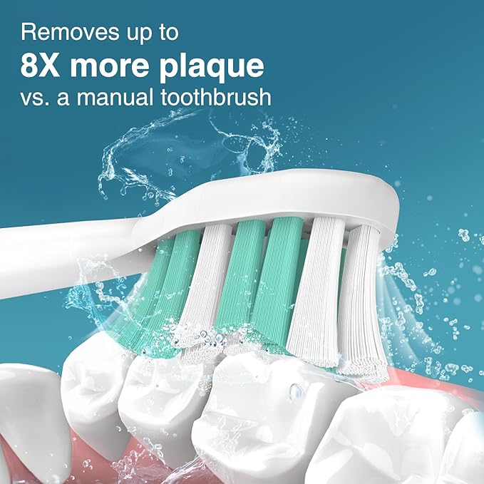 Aoremon Toothbrush Replacement Heads for Philips Sonicare C2 Electric Toothbrush Heads fit for Phillips Sonicare Protectiveclean 4100 5100 6100 5300 9900 Brush Head for G2 C1 G3 W, 10 Count