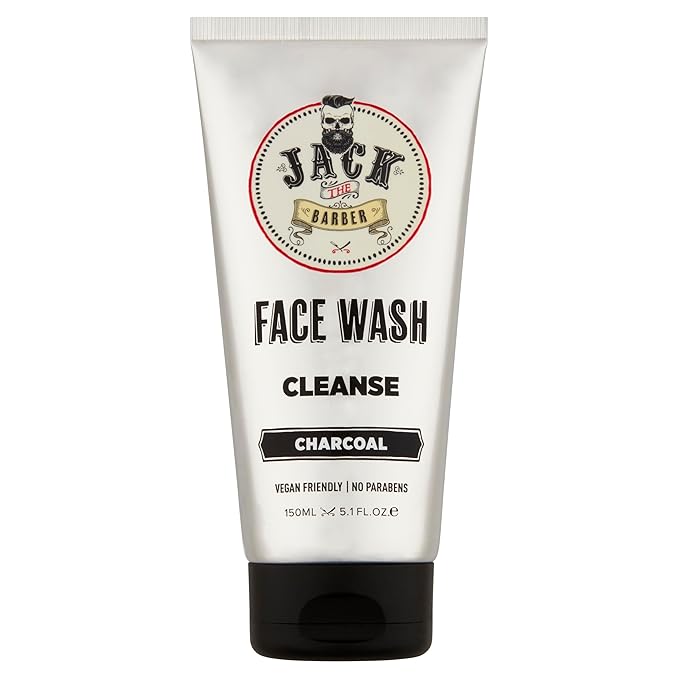 Face Wash, Creamy Formulation with Active Charcoal, Deep Cleans the Skin Removing Dirt and Everyday Buildup. 5.1 fl oz.