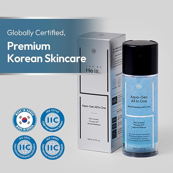 Men's Pore Minimizing Face Gel Moisturizer - 24H Hydrating & Soothing Oil Control Daily Facial Lotion, Lightweight & Non-Greasy for All Skin Types, 3.71 fl oz