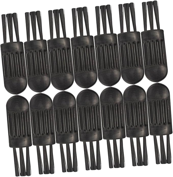 FRCOLOR 500pcs Mini Shaver Cleaning Brush Removal Tool for Hard Reach Areas for Grooming Machines Keyboards and More