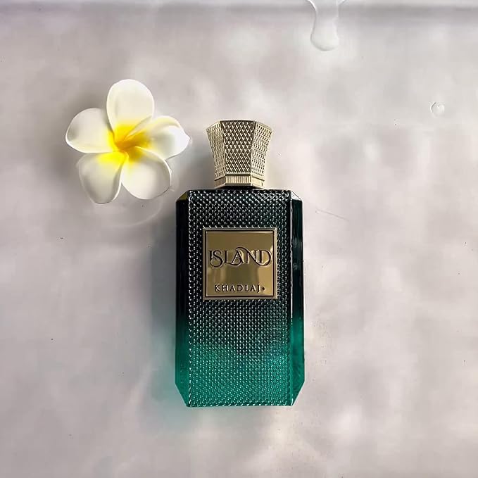 Khadlaj Island Extrait de Parfum Spray for Unisex, 3.4 Ounce