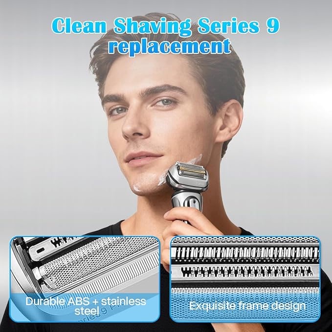 Series 9 94M Replacement Head - Compatible with Series 9 & 9 Pro Electric Shavers, Foil & Cutter Blades for Models 9290cc, 9291cc, 9370cc, 9293s, 9385