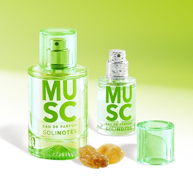SOLINOTES Musk Perfume for Women - Eau De Parfum | Delicate Floral and Soothing Scent - Made in France - Vegan - 1.7 fl.oz