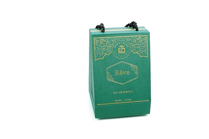 Greatness Reve Eau de Parfum - Unisex Perfume Bold and Nostalgic Scent - Long Lasting Perfume for Men and Women - Bergamot, Passion Fruit, Jasmine, Caramel, Patchouli - 100 ml