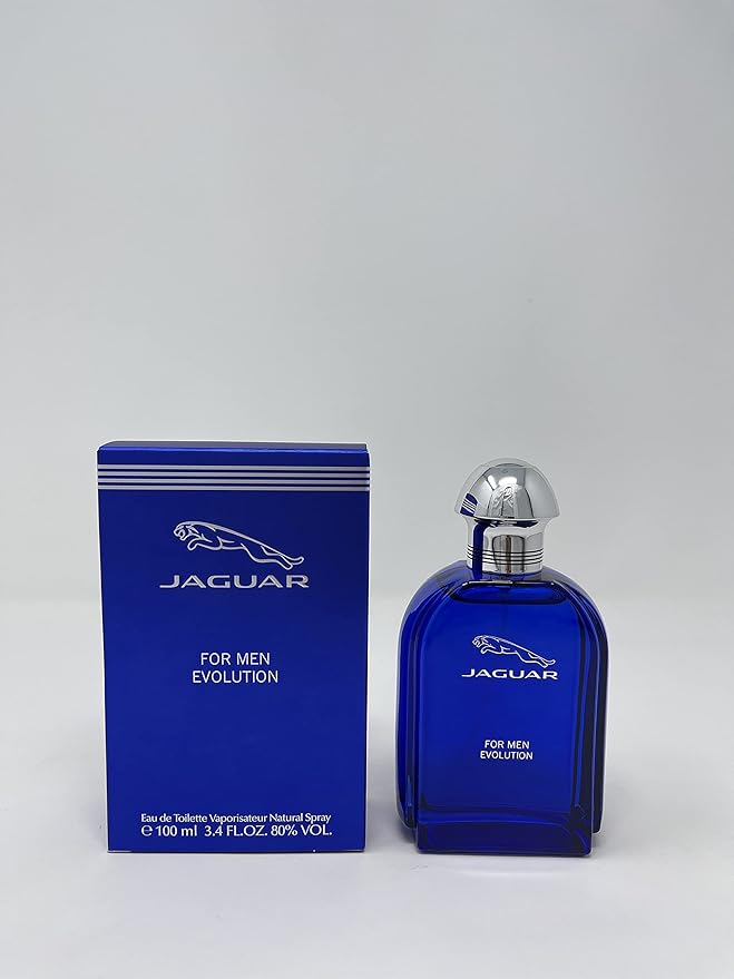 Jaguar Evolution Eau de Toilette Spray for Men, 3.4 Ounce