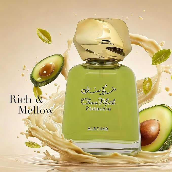 Women’s Eau de Parfum, Sweet Gourmand Women’s Perfume with Pistachio & Vanilla Notes, Choco Musk