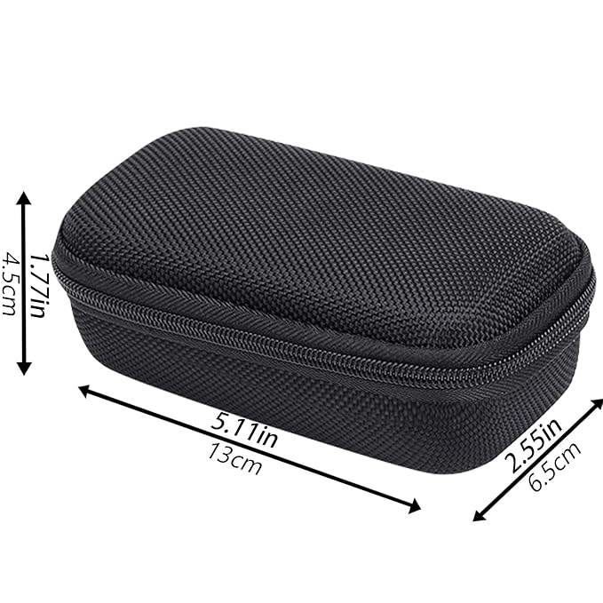 Khanka Hard Travel Case replacement for WEISHI Double Edge Safety Razor/Merkur Long Handled Safety Razor