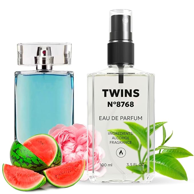 TWINS Impression of Into the Blue | Perfume for Women Eau de Parfum | No.8768 | 3.4 Fl Oz / 100 ml
