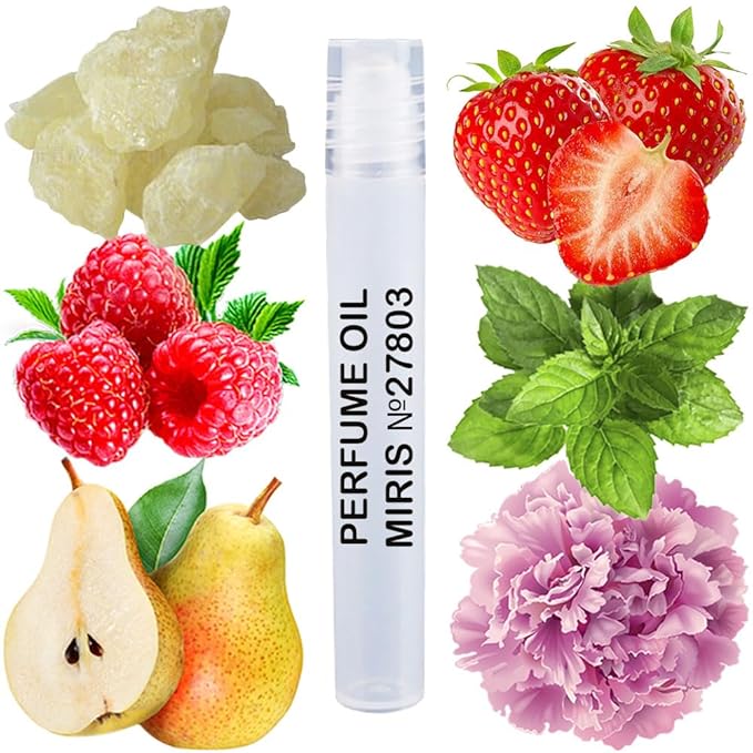 MIRIS No. 27803, Inspired by Mon Paris, Long-Lasting Perfume Oil for Women Roll-On, Rollerball 0.34 Fl Oz / 10 ml