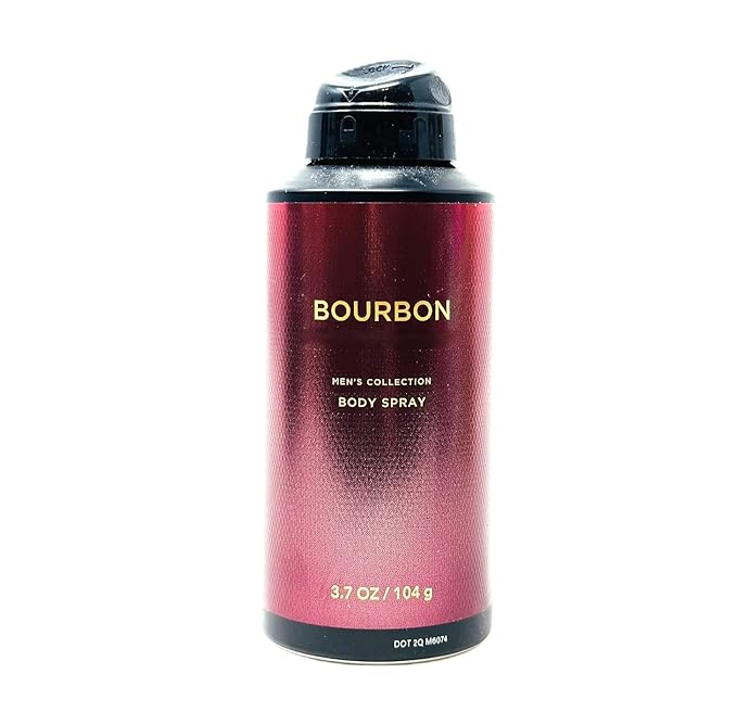 Bath and Body Body Spray for mens (3.7 oz / 104 g, Bourbon)