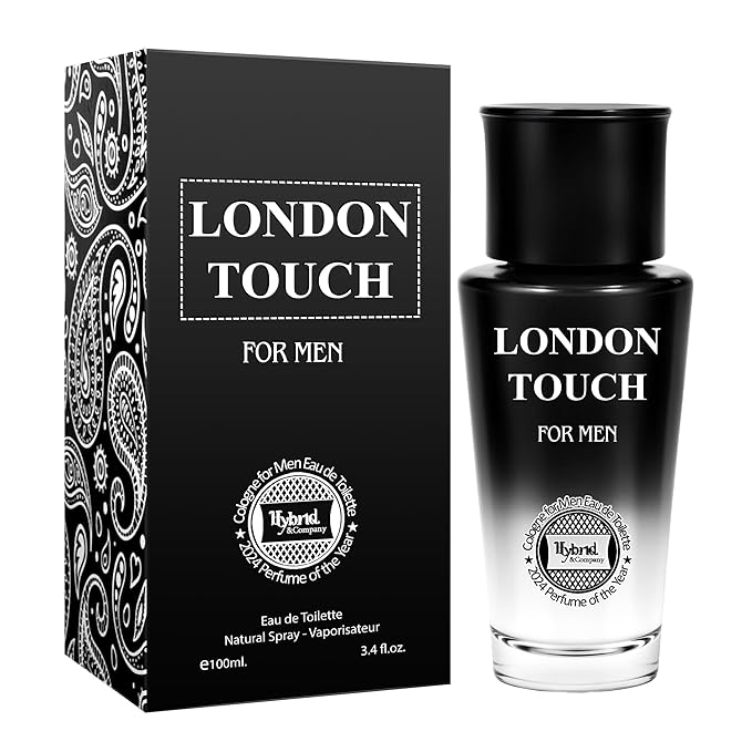 Hybrid & Company London Touch For Men Eau De Toilette Vaporisateur Natural Spray 3.4 Fl Oz