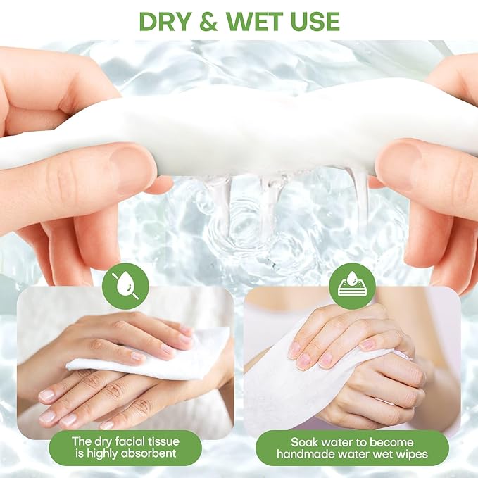 Compressed Towel 100 PCS Disposable Face Towels, Mini Portable Tablets Coin Tissue Compressed Cotton Hand Wipe Disposable Washcloths for Travel Camping Home Outdoor