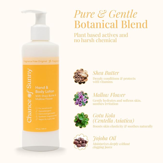 Head to Toe Lotion Original - Fragrance - Free, Hydrating, Organic Shea Butter, Jojoba Oil - Pediatrician Approved, Dermatologist Recommended, for Sensitive Skin, Babies, 8 oz