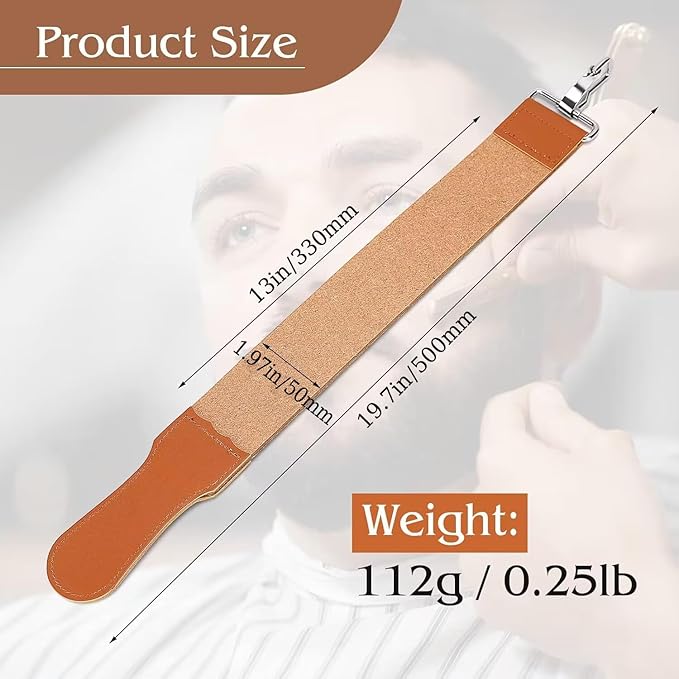 Straight Razor Strop Leather Sharpening Strap Barber Leather