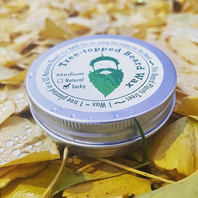 Tree-Topped Beard Wax (2oz.) Medium Tacky - from