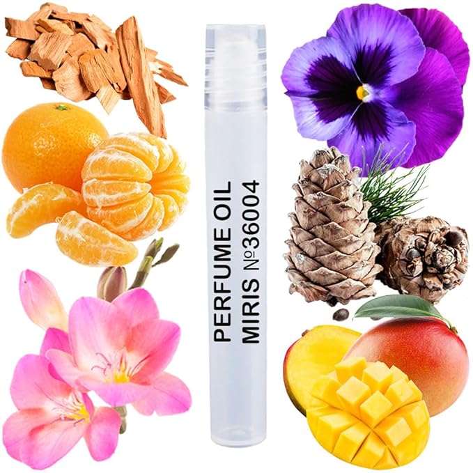 MIRIS No. 36004, Inspired by Bos Woman, Long-Lasting Perfume Oil for Women Roll-On, Rollerball 0.34 Fl Oz / 10 ml