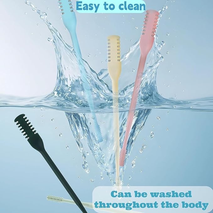 Nose Hair Trimmer 5 Pcs 2-in-1,2025 New Double Sided Nose Trimmer.Portable 360° Rotating Manual Nasal Hair Cutter for Men and Women, Manual Hair Remover for Home Travel Essentials