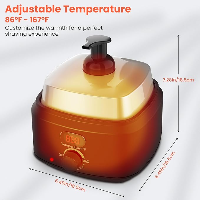 TASALON New Upgrade Professional Hot Lather Machine for Shaving - 850ml Large Capacity Shaving Heater Foam Maker with Digital Temperature Display and 2 pumps, Home Use, Salon, and Barber Shops