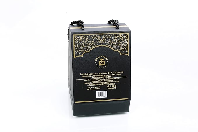 Greatness Lujo Emirati Eau de Parfum - Unisex Perfume for Men and Women - Long Lasting Luxury Fragrance with Fresh Lavender, Mint, Smooth Vanilla, Benzoin, and Deep Notes of Honey - 100 ml