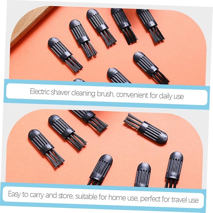 Electric Shaver Cleaning Brush 100pcs Replaceable Nose Hair Trimmer Brush for Men