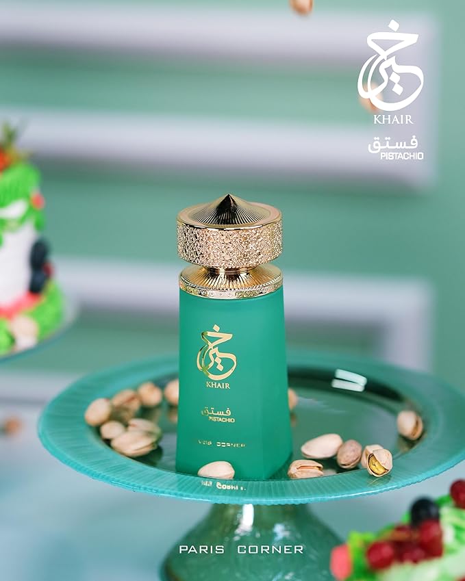 Paris Corner Pistachio Khair Unisex Perfume 3.4 Fl Oz Edp for Men and Women