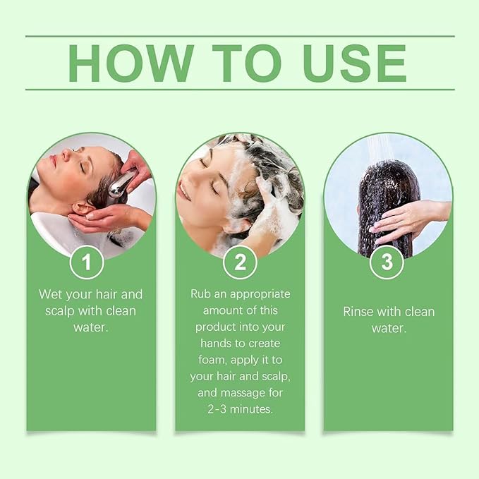 Rosemary Hair Growth Shampoo,Organic Natural Shampoo for Thinning hair & Hair Loss with Hydrolyzed Keratin,Unisex-3.4 fl.oz (Pack of 1)