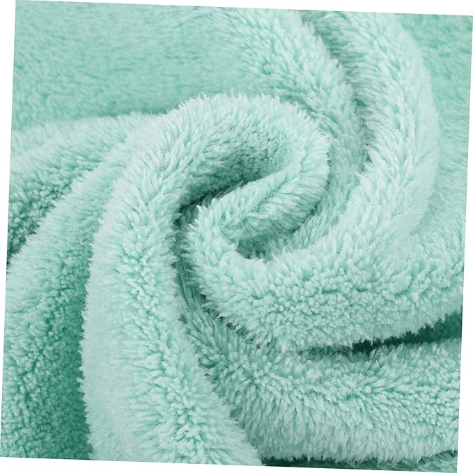 6pcs Face Washing Towels Soft Coral Reusable Makeup Removal Cloths Facial Wipes for Women Men for Deep Pore Cleansing Exfoliating