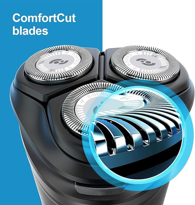 HQ8 Replacement Heads Compatible with Philips Norelco Shaver, Blade for AT880, PT720, PT740, New Upgraded 3-pc Pack