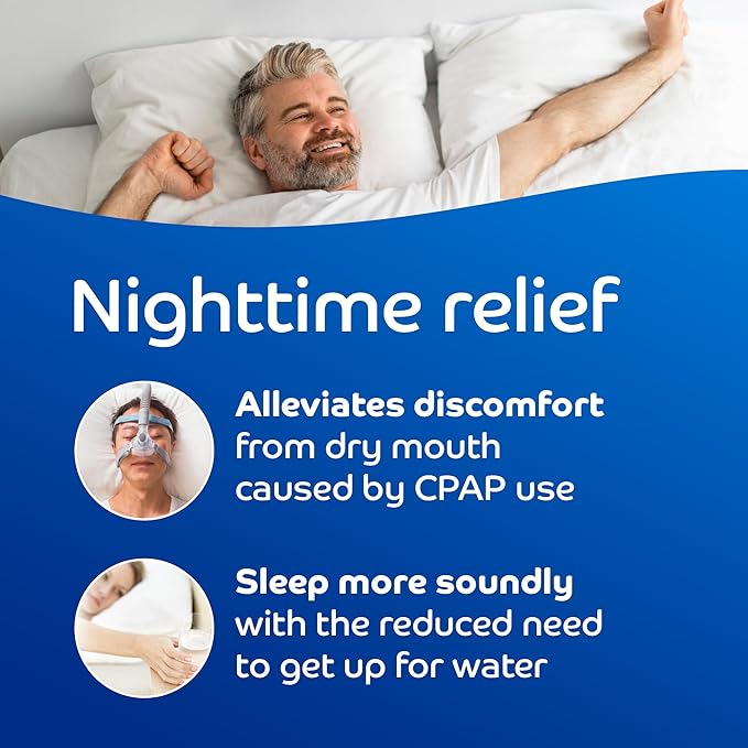 Oracoat XyliMelts for Dry Mouth Night Time or Day - Moisturizing Dry Mouth Adhering Discs, Sugar Free with Xylitol, 40 Count, Mild Mint Flavor, 8-Hour Relief