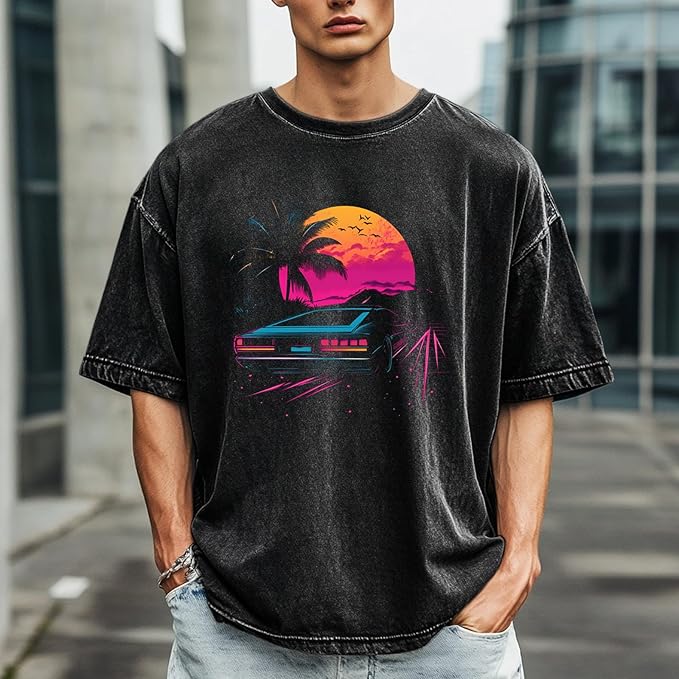 T Shirts for Men Moisture Wicking Vacation Stylish Body Shaper Soft and Comfy Short Sleeve Round Neck Undershirt