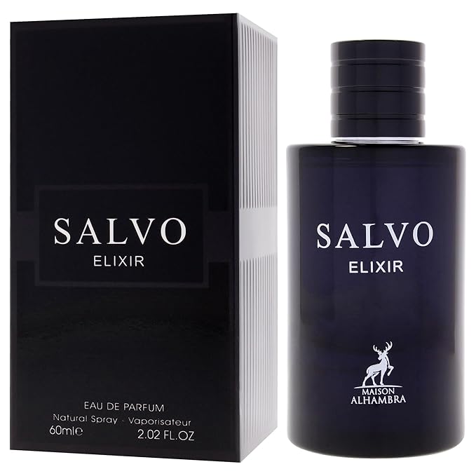 Salvo Elixir by Maison Alhambra for Men - 2.02 oz EDP Spray
