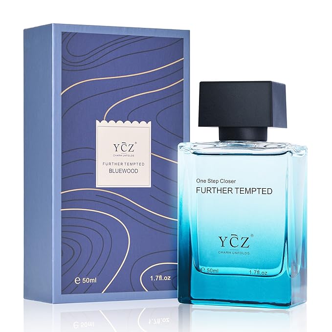 Ycz Men's Blue Wood Shadow Perfume for Men, 1.7 oz. Long Lasting Eau De Parfum Cologne For Men, Daily Use Men's Casual Cologne, A Signature Scent Great Holiday Gift A Gift for Any Occasion