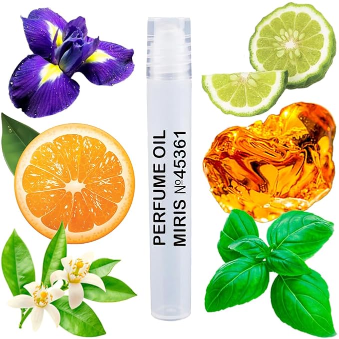 MIRIS No. 45361, Inspired by Orange, Long-Lasting Unisex Perfume Oil for Women & Men Roll-On, Rollerball 0.34 Fl Oz / 10 ml