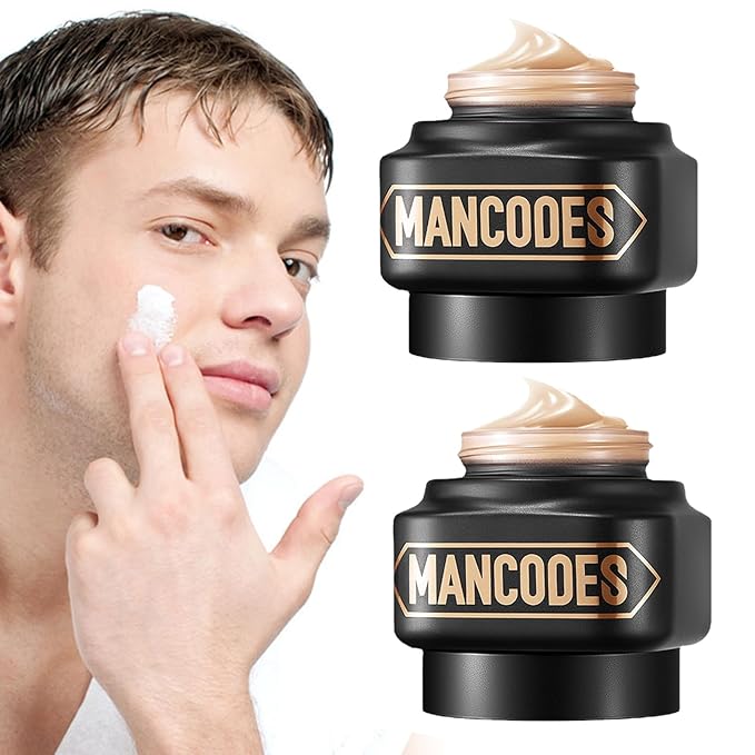 Manscode Men's Moisturizing Concealer - Face Cream for Men, 2pcs