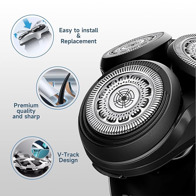 6P SH60 Replacement Heads for Series 6000 (S6xxx), S6880/81, S6810/82, S6850/85