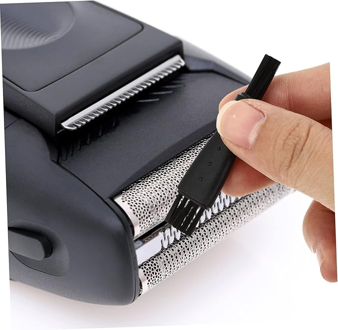 FOMIYES 50pcs Double Ended Electric Shaver Cleaning Brush Shaver Cleaning Tool Replacement Brush for Face Body Trimmer for Electric Razor