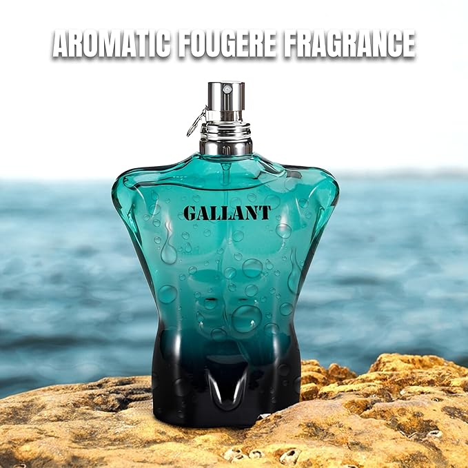 Men’s Cologne Gallant Original Natural Spray Eau De Toilette,Long-Lasting Scent Perfume for Men Elegant Bottle - Great Holiday Gift, 3.4 Fl Oz/100 Ml