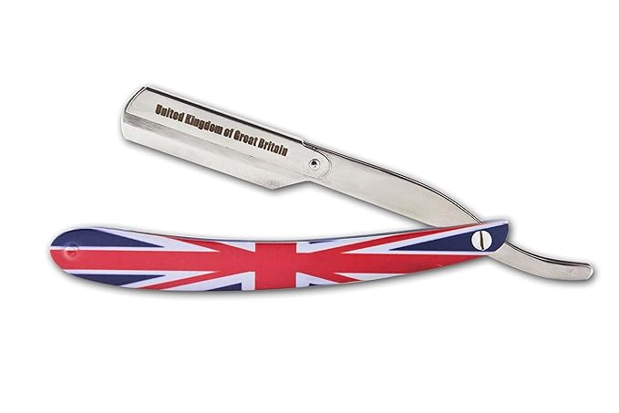 MD Union Jack Flag Swing Lock Razor
