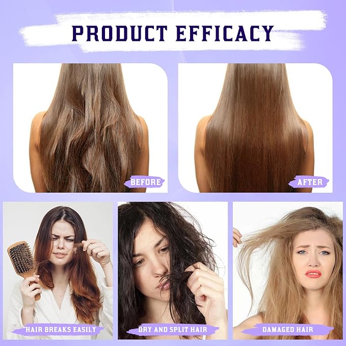 No Bald Hair Growth Oil Blend, Deep Conditioning Hair Mask, Suitable for All Hair Types