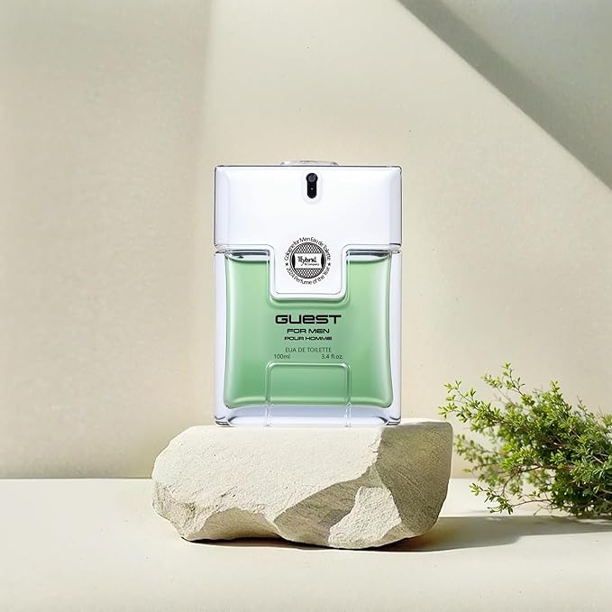 Hybrid & Company Guest For Men Pour Homme Eau De Toilette Vaporisateur Natural Spray 3.4 Fl Oz