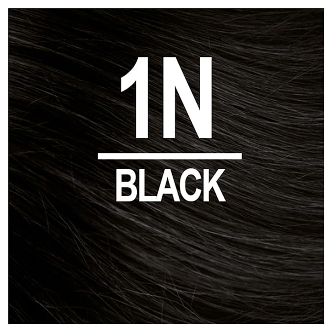 Naturtint Mens Permanent Hair Color for Hair Beard and Mustache (1N Black)