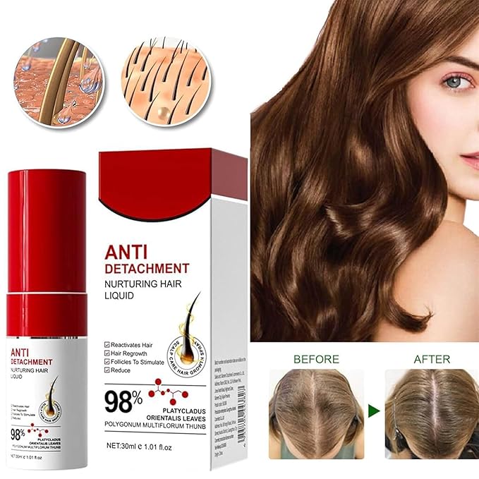 Hair Conditioner Spray, Hair Growth Spray, Anti Detachment Nurturing Hair Liquid for Hair and Beard (2 Pcs)