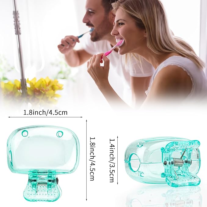 6 Pack Toothbrush Covers Portable Toothbrush Protector Coverings Clips Tooth Brush Storage Head Cover Cap for Kids Bathroom Home Travel Tooth Brush Case