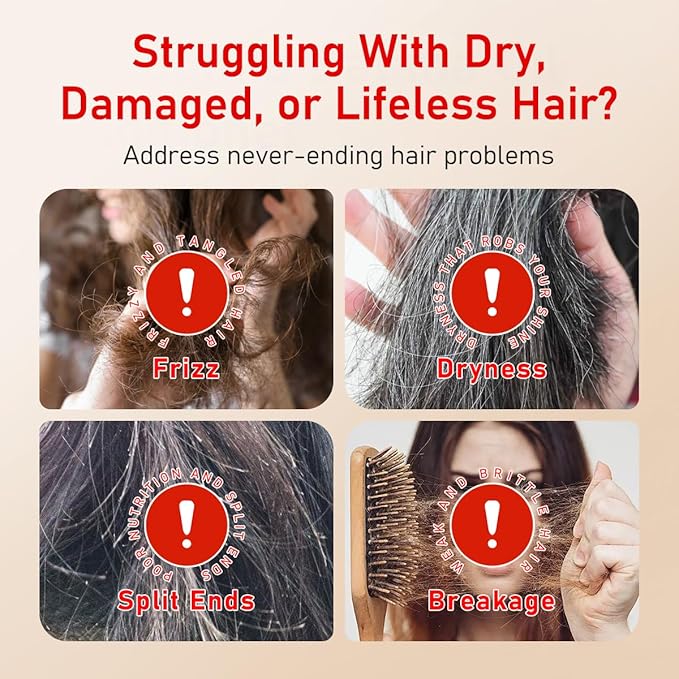 Batana Oil Conditioner with Keratin,Rosemary Leaf Oil (10.14 fl oz),Repairs Frizzy Hair,Strengthens Weak Hair for Women and Men to Repair Split Ends