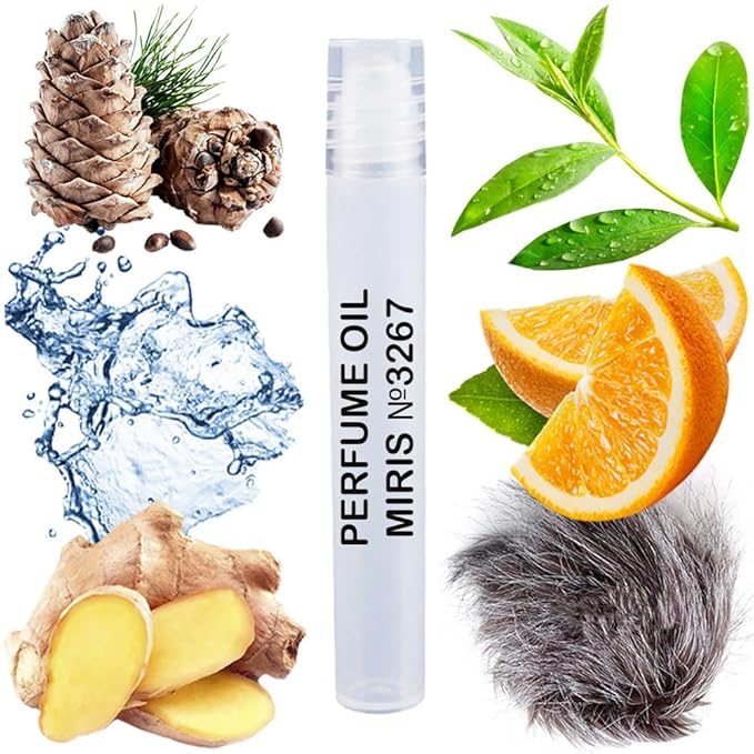 MIRIS No. 3267, Inspired by Everyone, Long-Lasting Unisex Perfume Oil for Women & Men Roll-On, Rollerball 0.34 Fl Oz / 10 ml