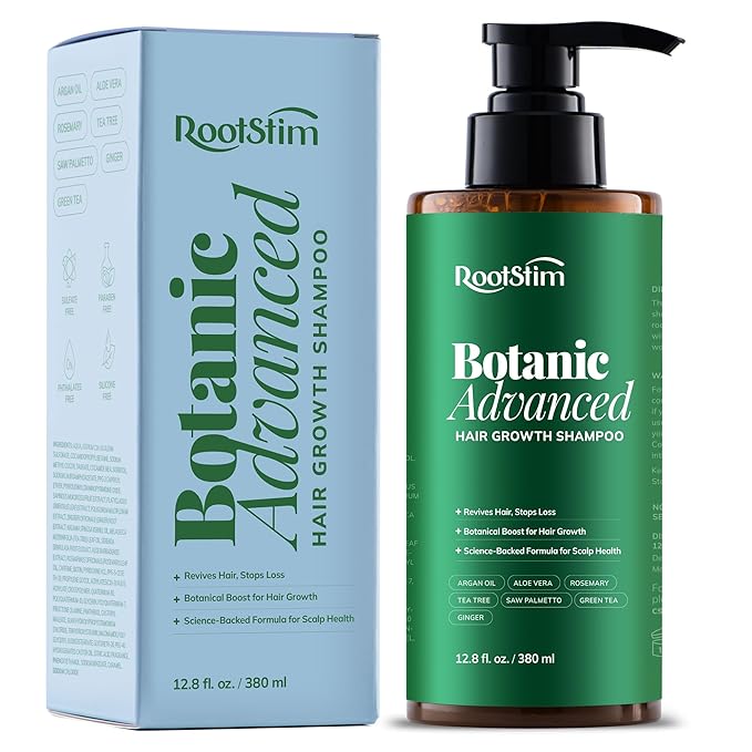 Hair Growth Shampoo, Rosemary, Caffeine, Biotin, Oil Control, Scalp Care, Hair Loss Shampoo for Strengthen Roots, Hair Thickening, Men, Women
