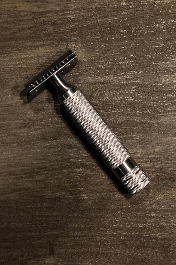West Coast Shaving Classic Collection Double Edge Safety Razor (Stainless-175S) Closed Comb Head